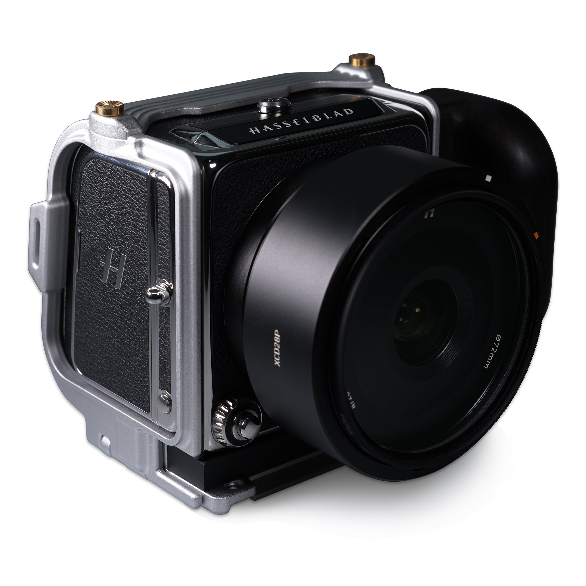 Lanhorse Camera Cage Compatible for Hasselblad 907x and Control Grip, Quick-Release CFV Digital Back, Optional Rosewood Hand Grip.