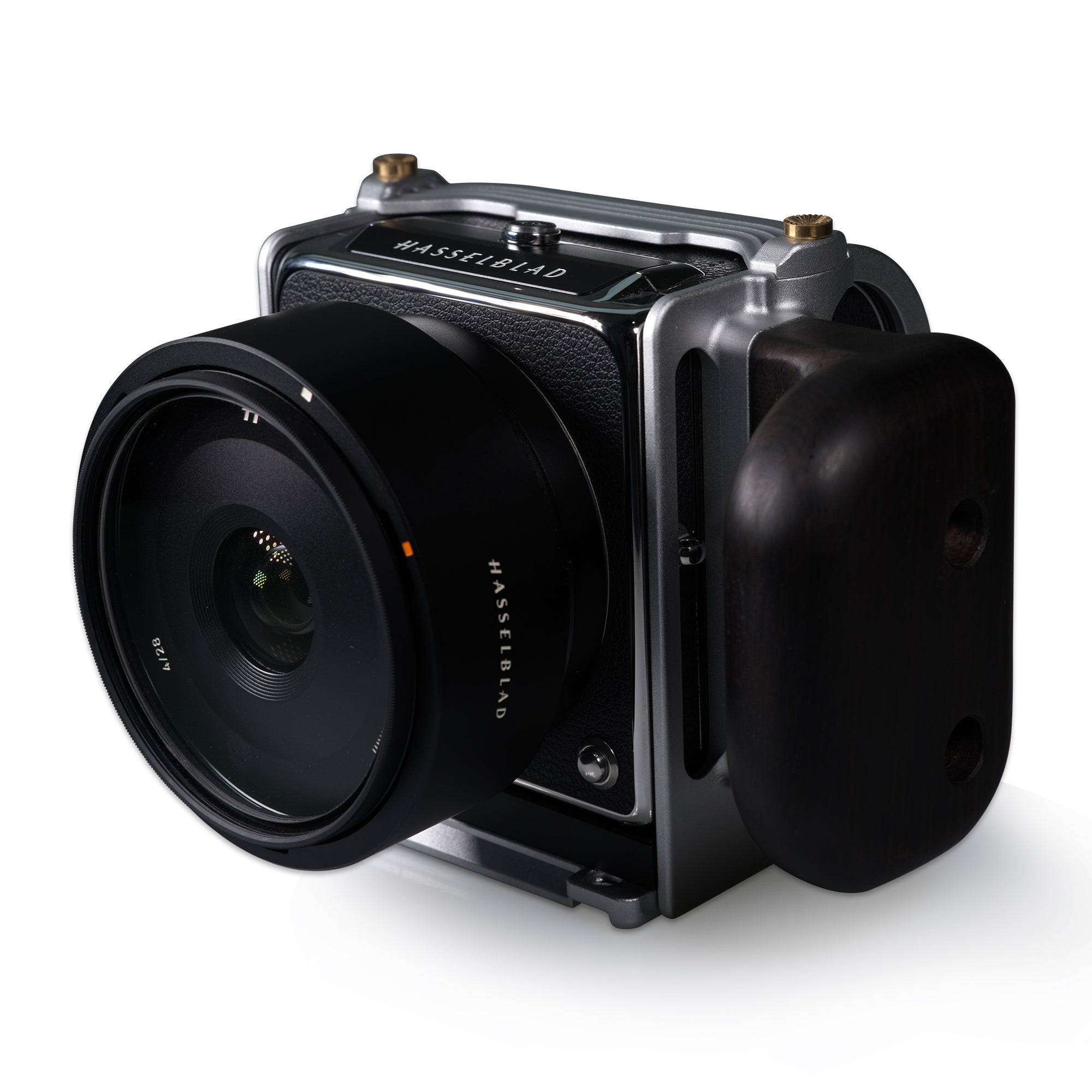 Lanhorse Camera Cage Compatible for Hasselblad 907x and Control Grip, Quick-Release CFV Digital Back, Optional Rosewood Hand Grip.