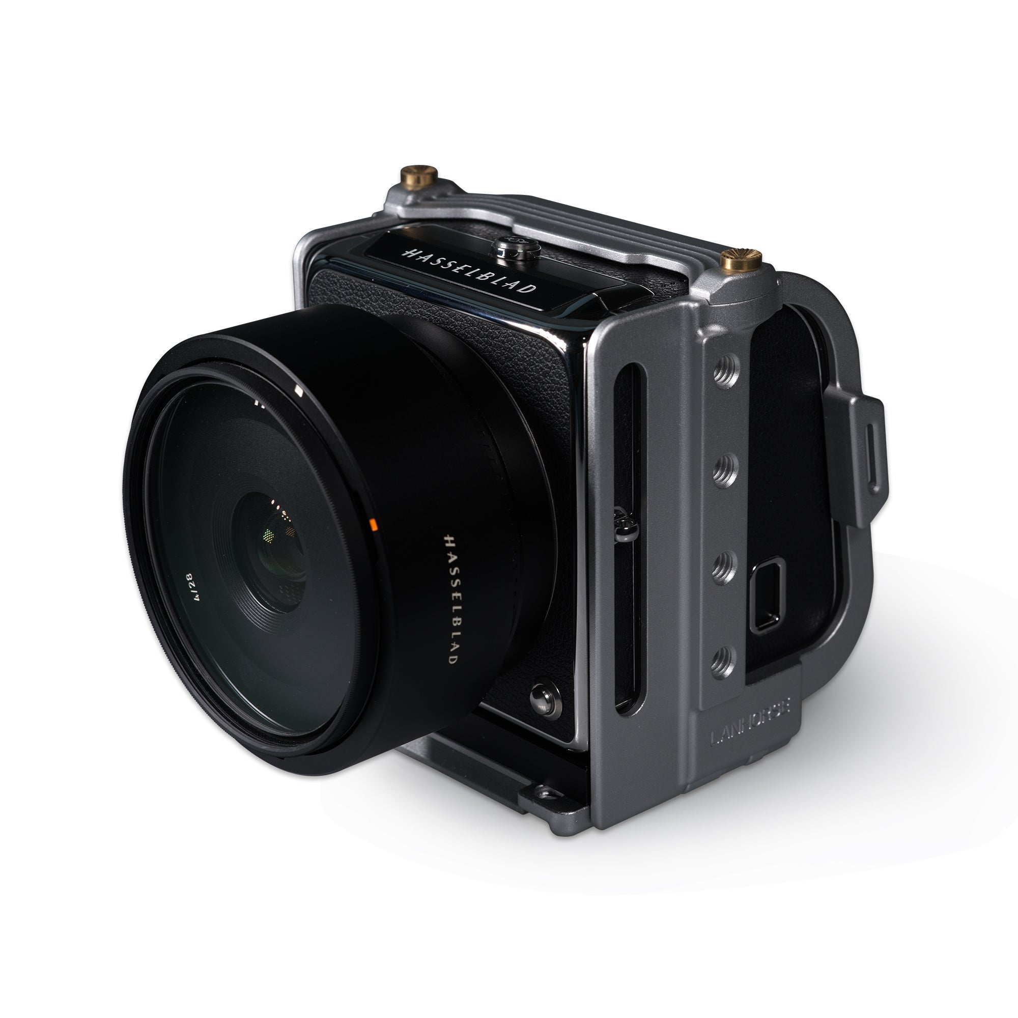 Lanhorse Camera Cage for Hasselblad 907x and Control Grip, Quick-Release CFV Digital Back, Optional Lens Protection Frame.
