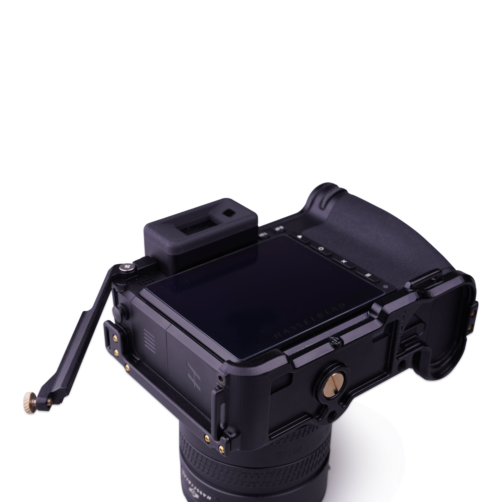 Lanhorse Modular Camera Cage for Hasselblad X2D 100C, Lens Protector Frame Options.
