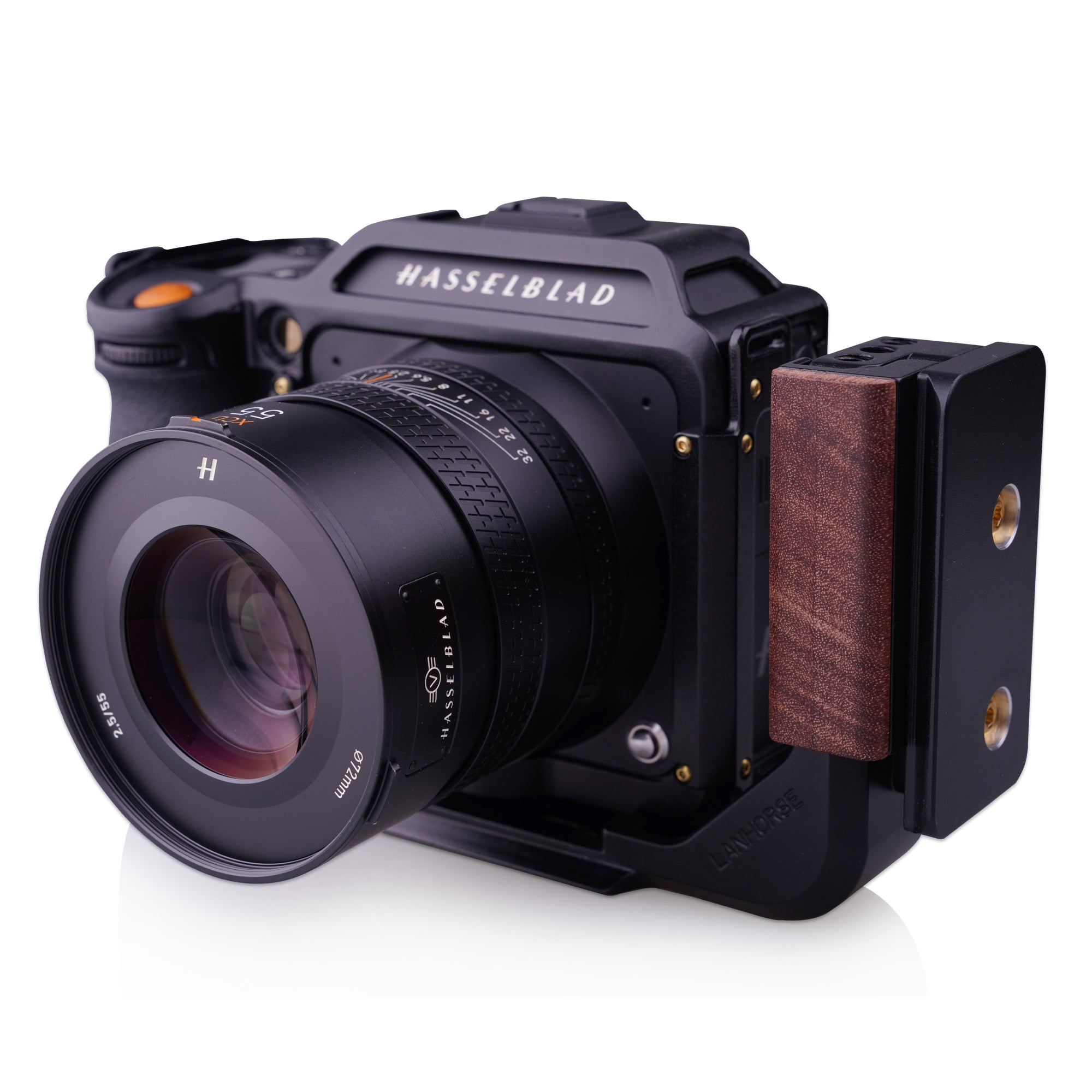 Lanhorse Modular Cage and Portrait Quick-lease for Hasselblad X2D 100C, Lens Protector Frame Options.