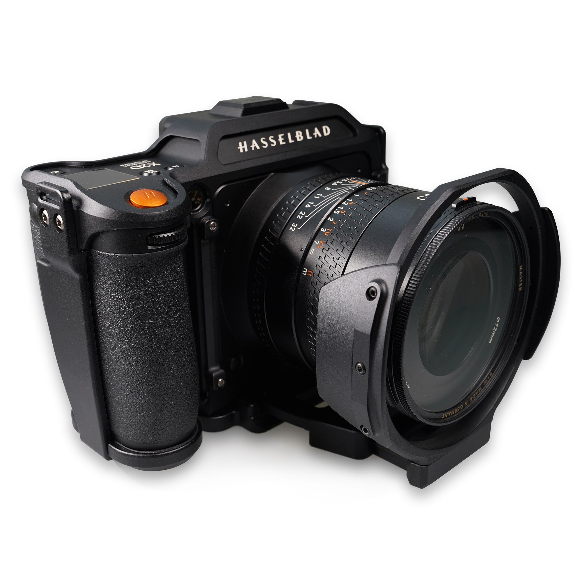 Lanhorse Modular Camera Cage for Hasselblad X2D 100C, Lens Protector Frame Options.