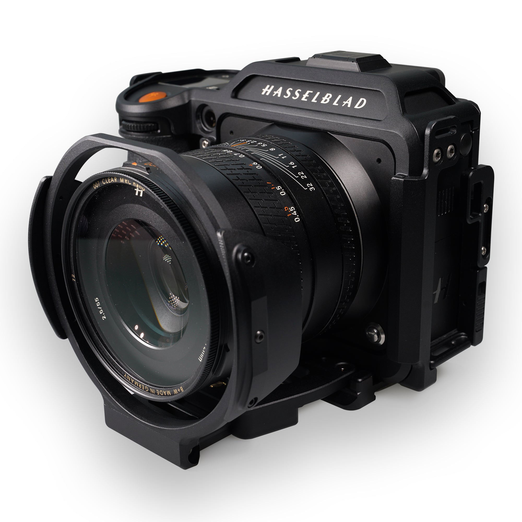 Lanhorse Modular Camera Cage for Hasselblad X2D 100C, Lens Protector Frame Options.