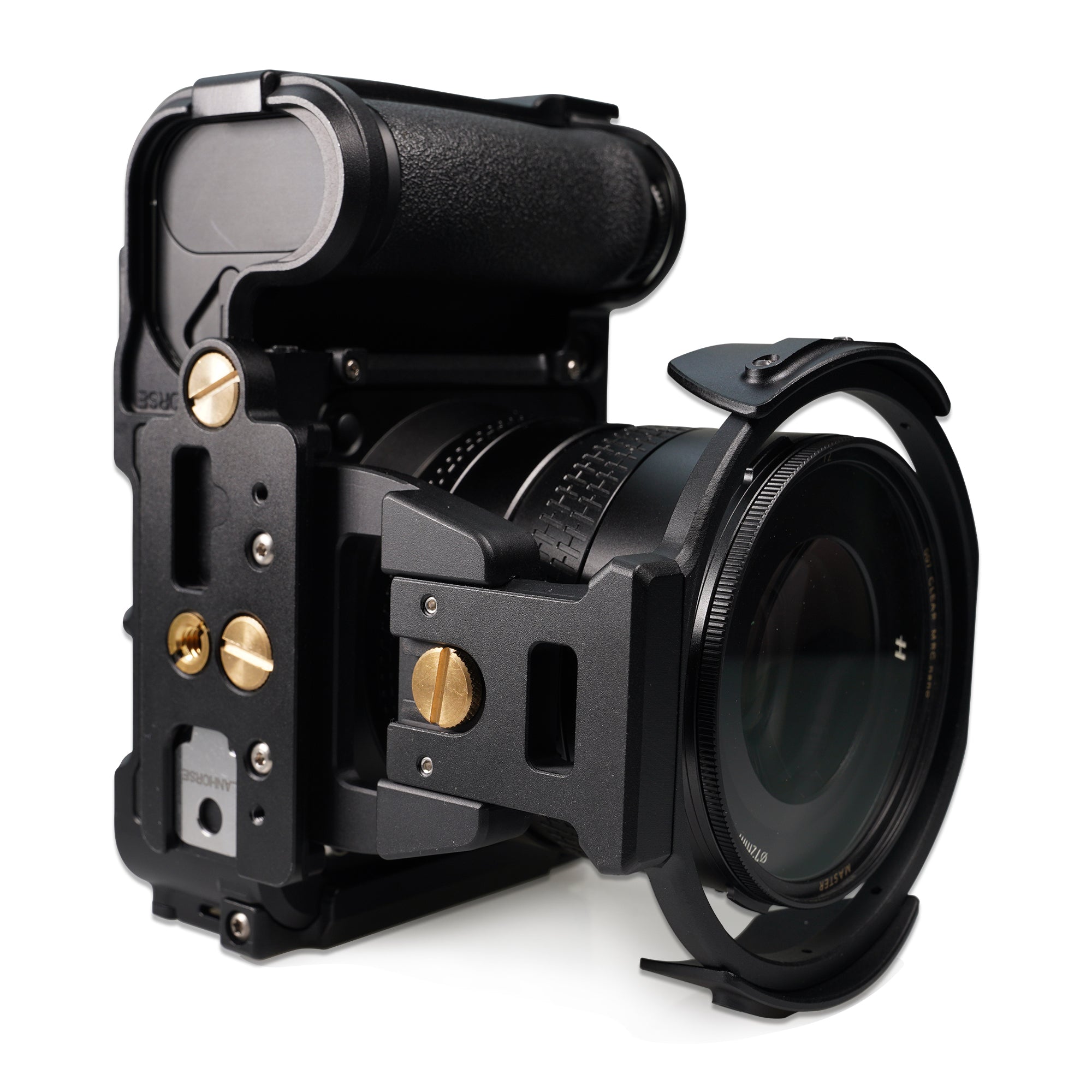 Lanhorse Modular Camera Cage for Hasselblad X2D 100C, Lens Protector Frame Options.