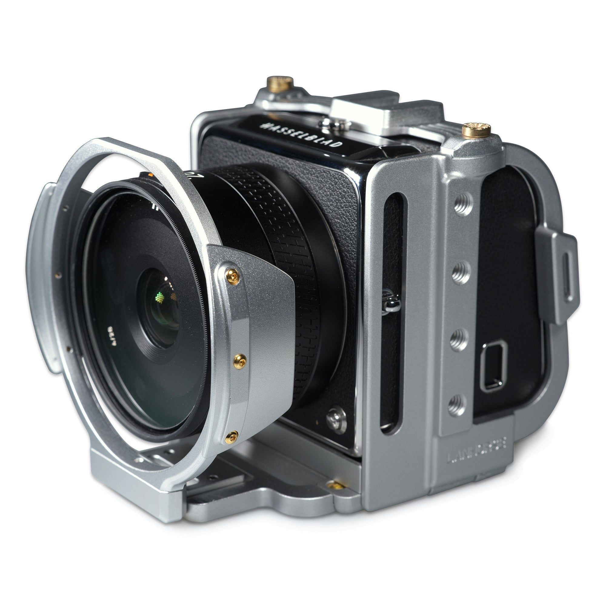 Lanhorse Camera Cage for Hasselblad 907x and Control Grip, Quick-Release CFV Digital Back, Optional Lens Protection Frame.