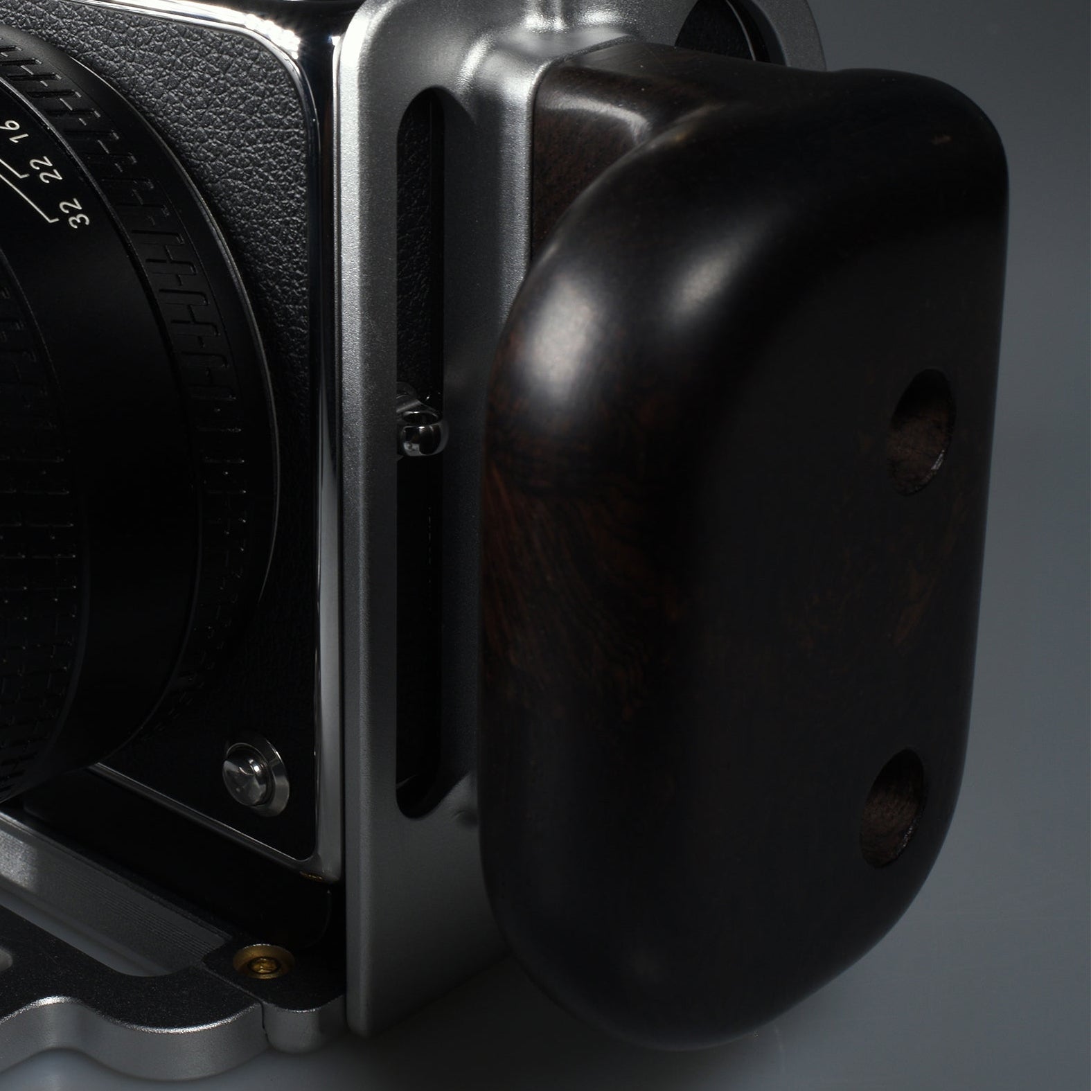 Lanhorse Rosewood Handle for Hasselblad 907X Camera Cage