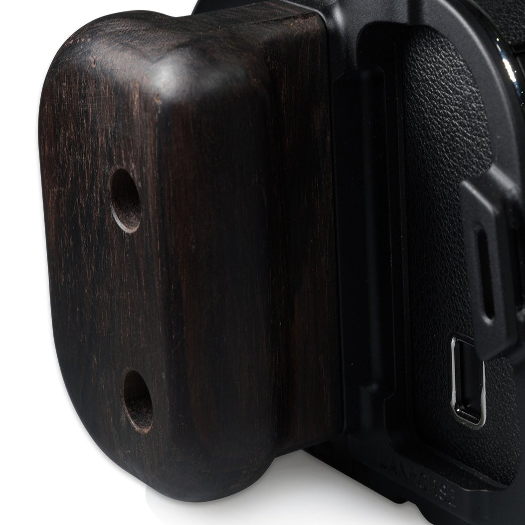 Lanhorse Camera Cage Compatible for Hasselblad 907x, Quick-Release CFV Digital Back, Optional Rosewood Hand Grip.