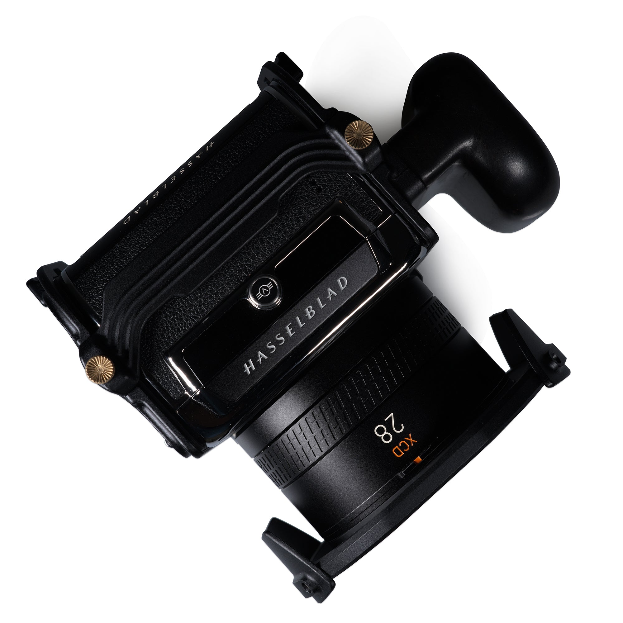 Lanhorse Camera Cage Compatible for Hasselblad 907x and Control Grip, Quick-Release CFV Digital Back, with Lens Protection Frame. Optional Rosewood Hand Grip.