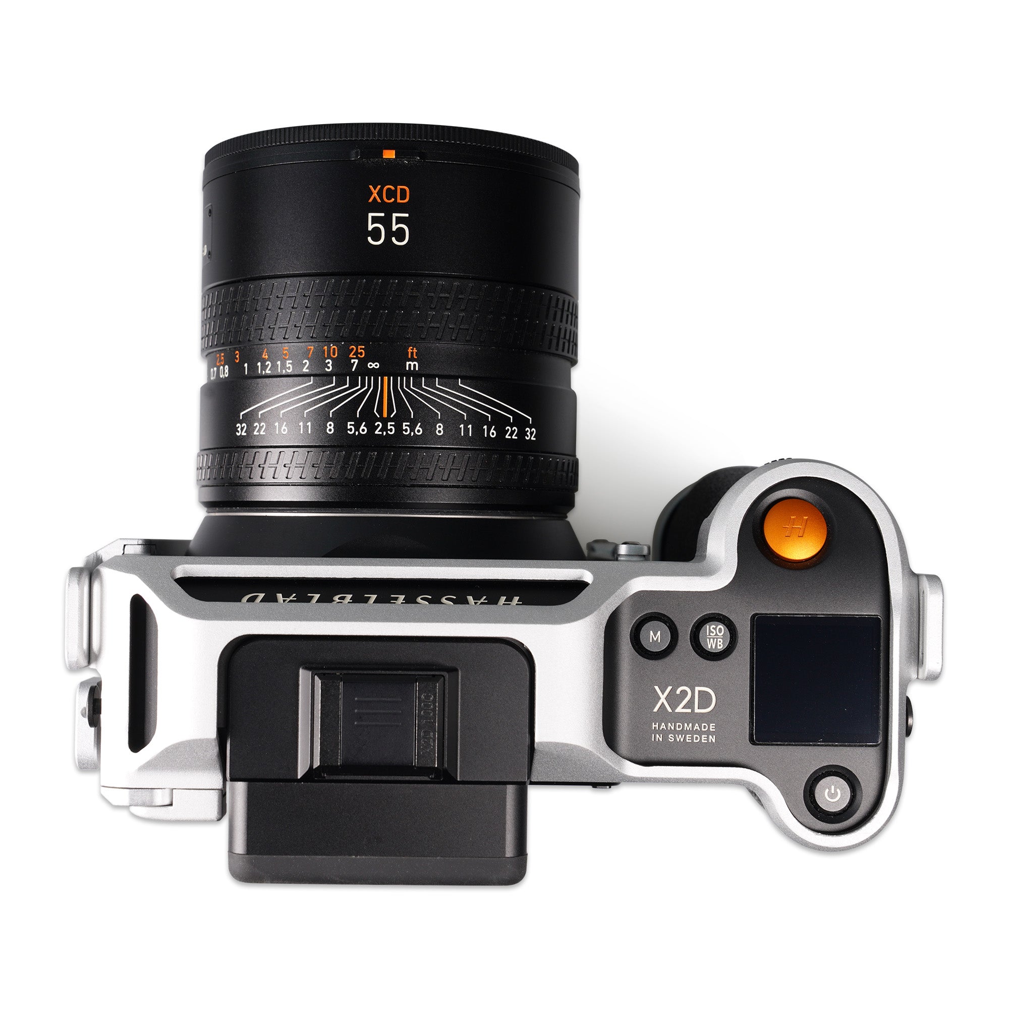 Lanhorse Hasselblad X2D 100C Camera Cage, lightweight design, Silver version