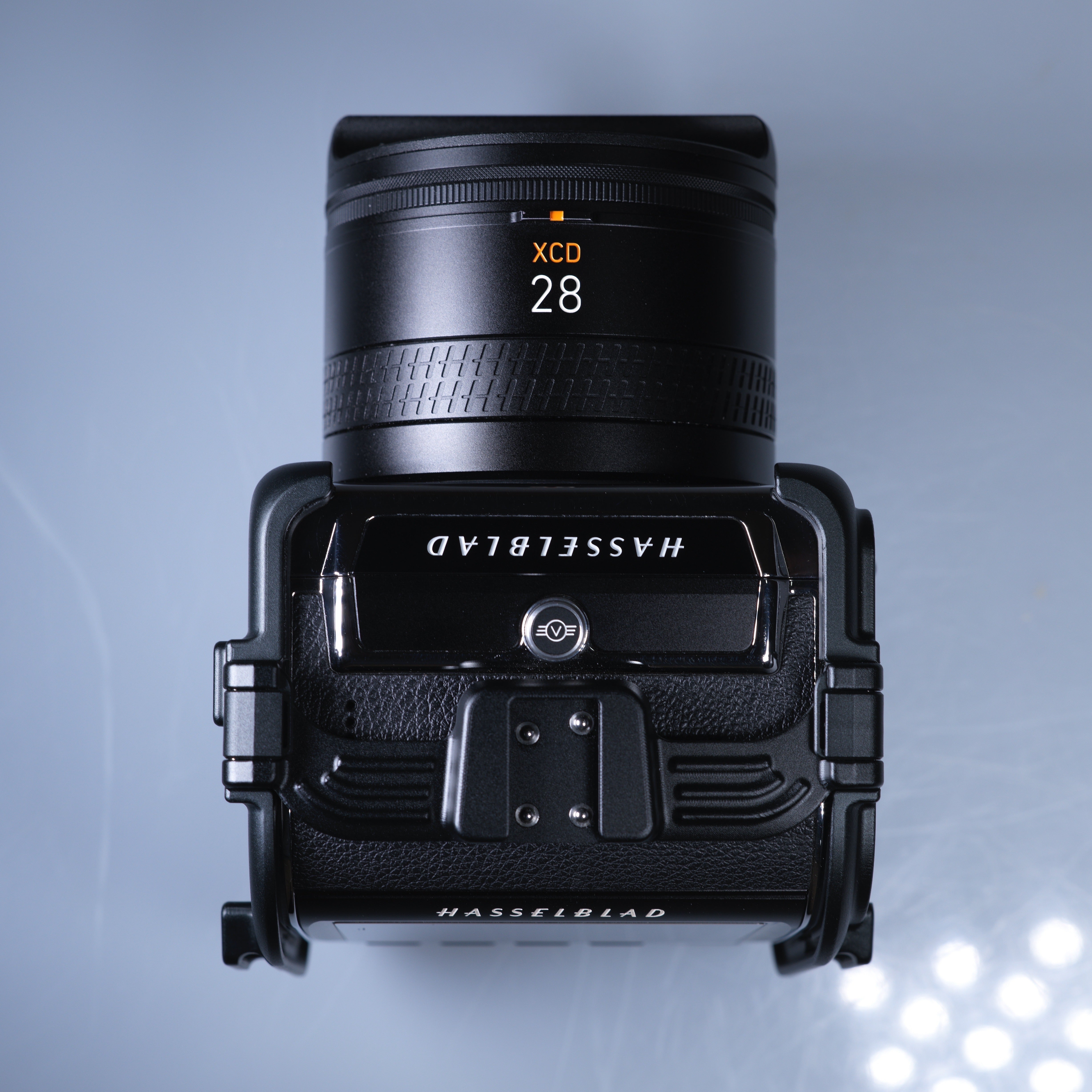 Lanhorse Armor Cage for Hasselblad 907X and Control Grip, Quick-Release CFV Digital Back, Optional Lens Protection Frame.