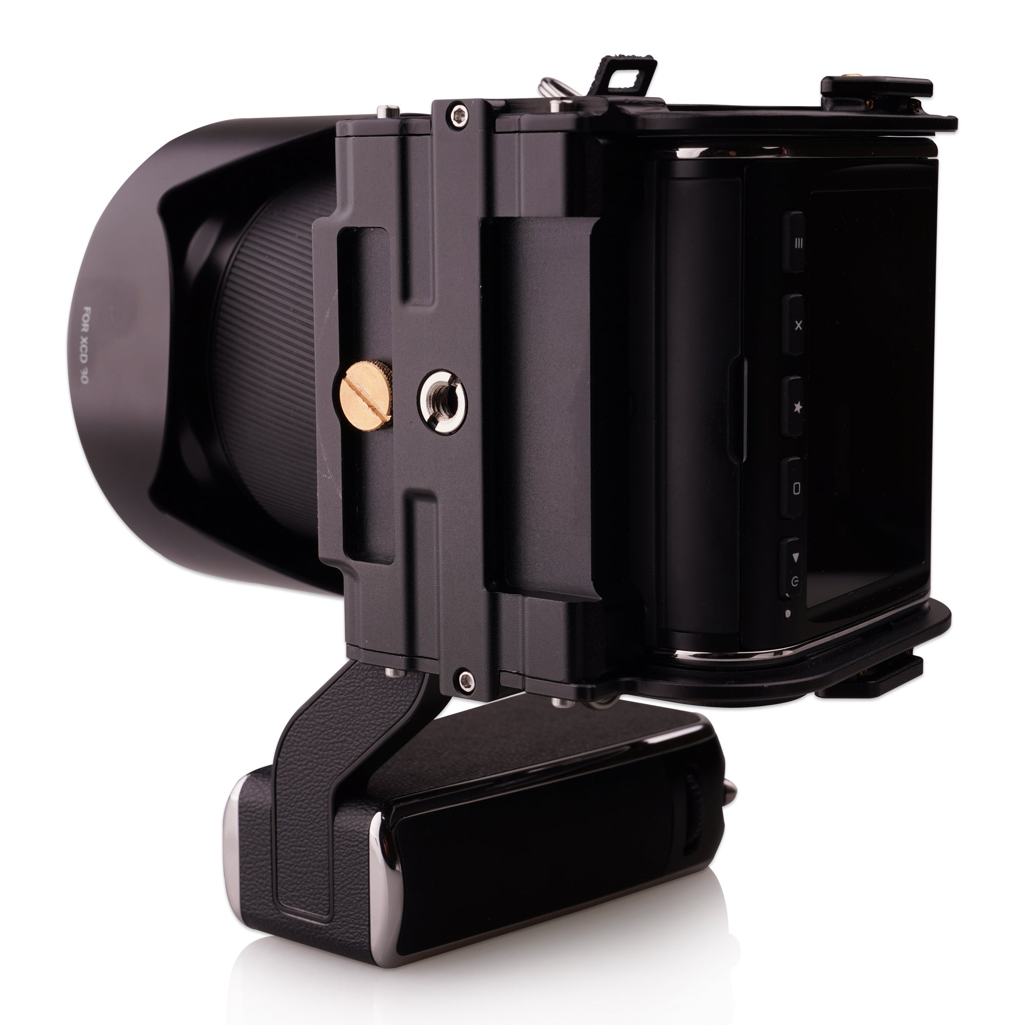 Lanhorse Camera Cage for Hasselblad 907x and Control Grip. 2nd Generation. No Wood Handle.