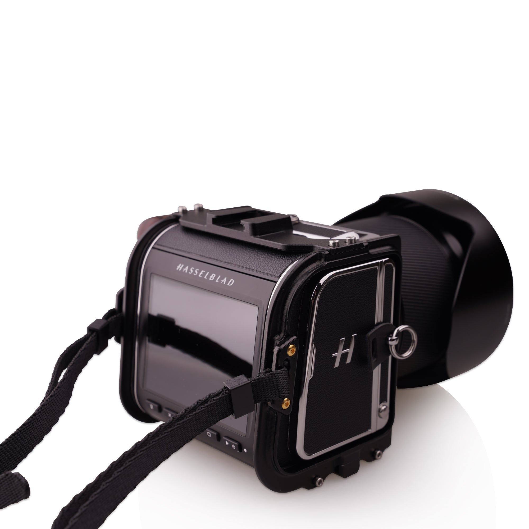 Lanhorse Camera Cage for Hasselblad 907x 50C/100C, Rosewood Handgrip Options. 2nd Generation.