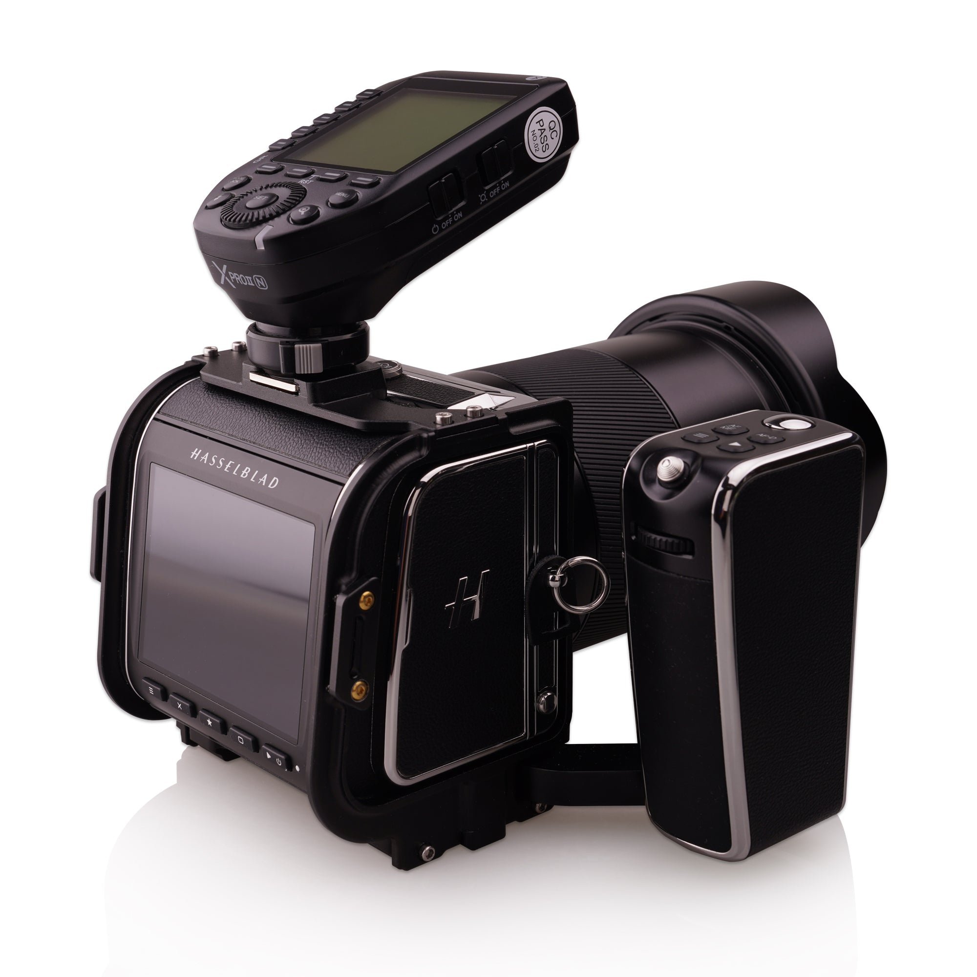 Lanhorse Camera Cage for Hasselblad 907x and Control Grip, Quick switch between landscape and portrait compositions. 2nd Generation..