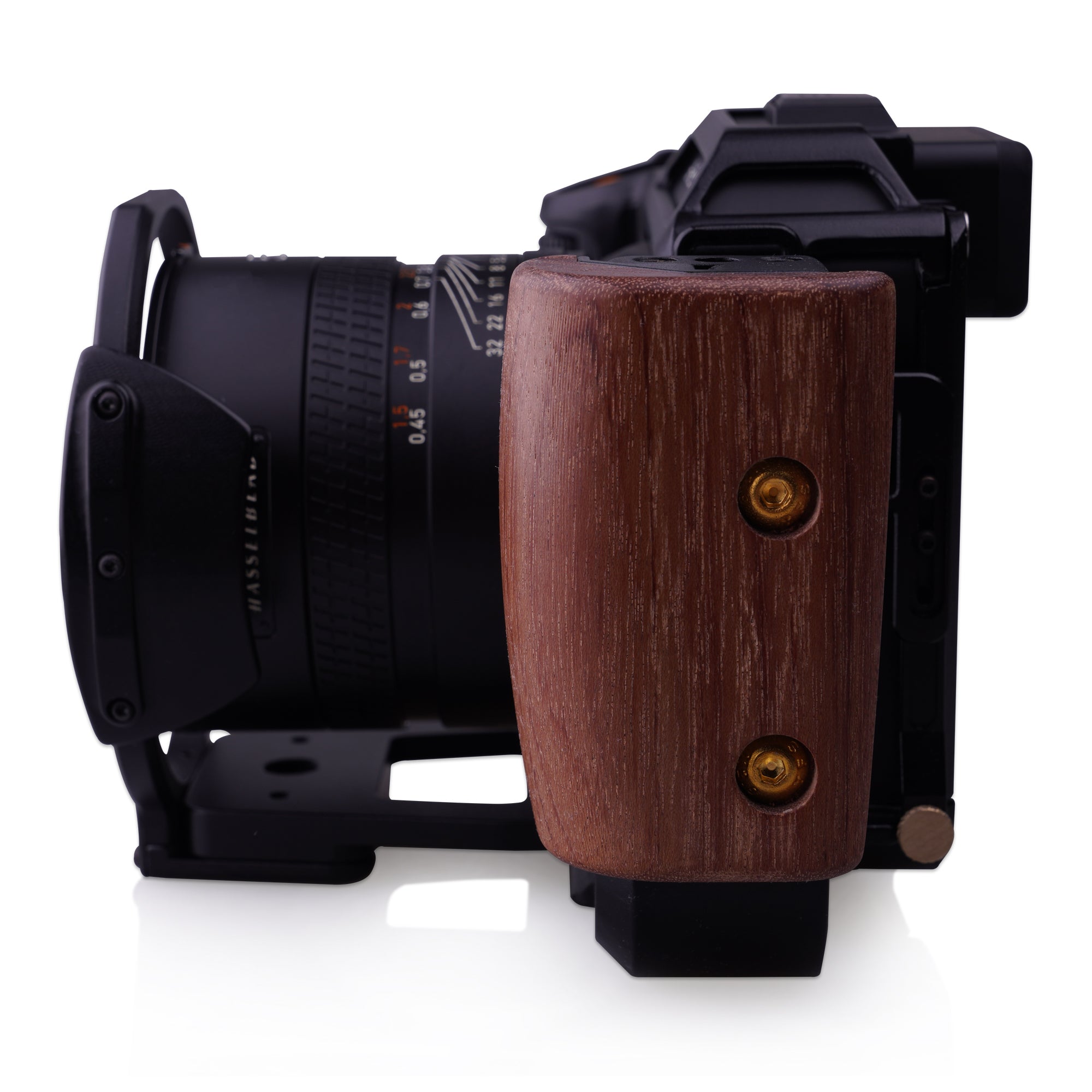 Lanhorse Modular Cage and Handgrip for Hasselblad X2D 100C, Lens Protector Frame Options.
