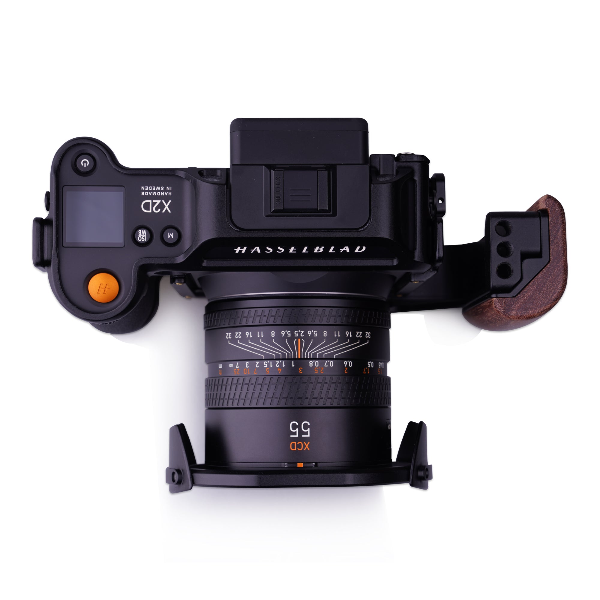 Lanhorse Modular Cage and Handgrip for Hasselblad X2D 100C, Lens Protector Frame Options.