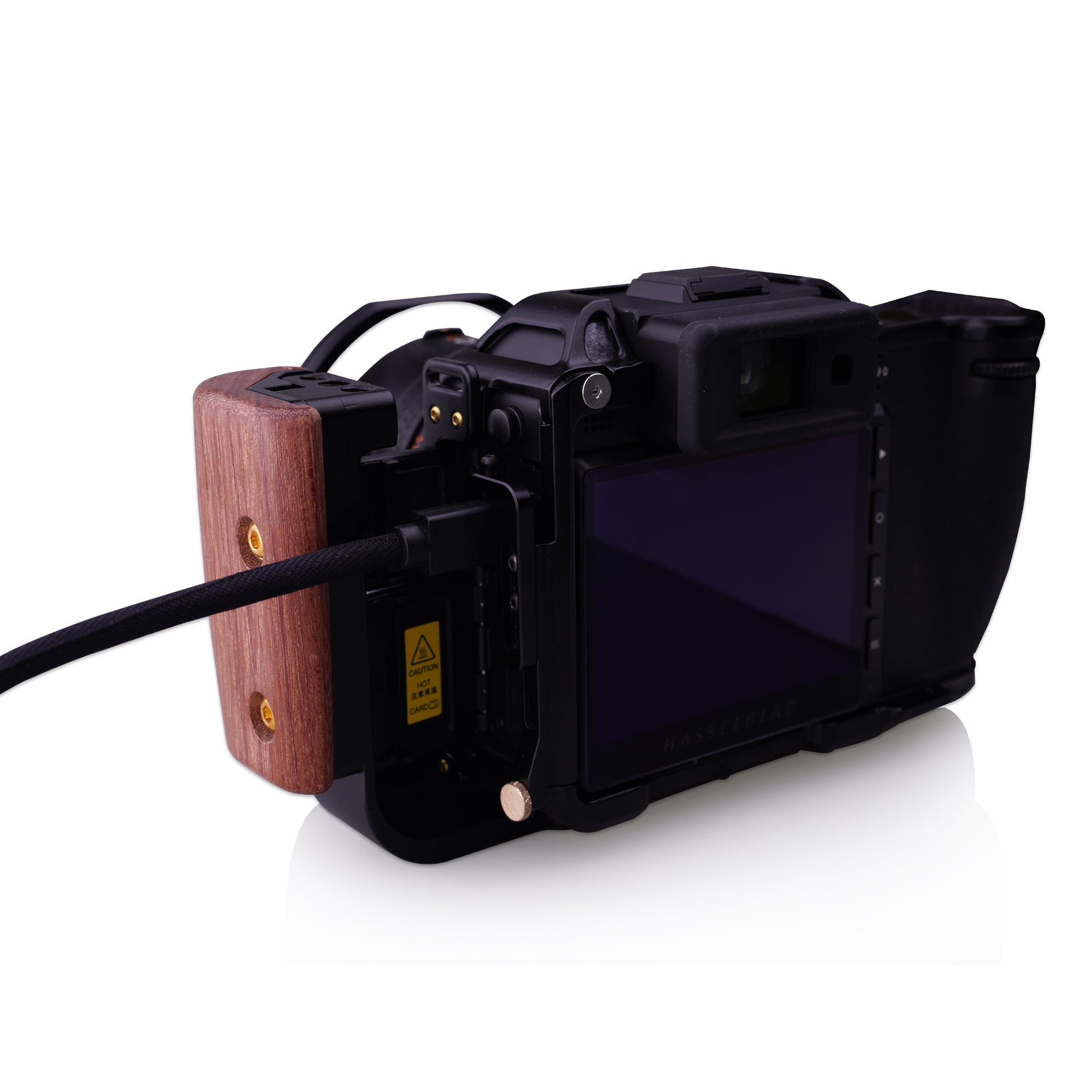 Lanhorse Modular Cage and Handgrip for Hasselblad X2D 100C, Lens Protector Frame Options.