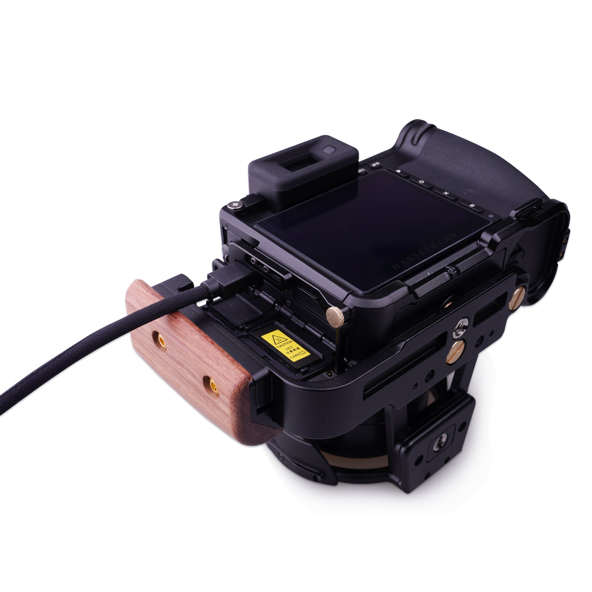 Lanhorse Modular Cage and Handgrip for Hasselblad X2D 100C, Lens Protector Frame Options.