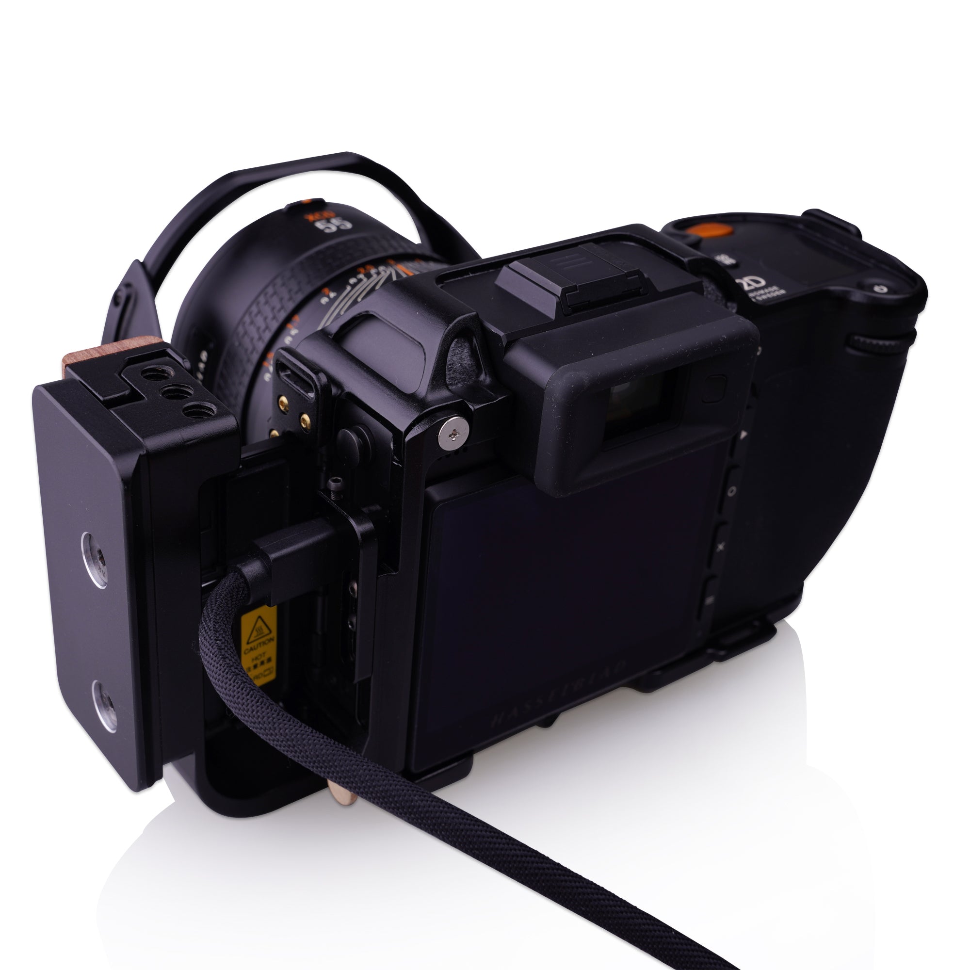Lanhorse Modular Cage and Portrait Quick-lease for Hasselblad X2D 100C, Lens Protector Frame Options.