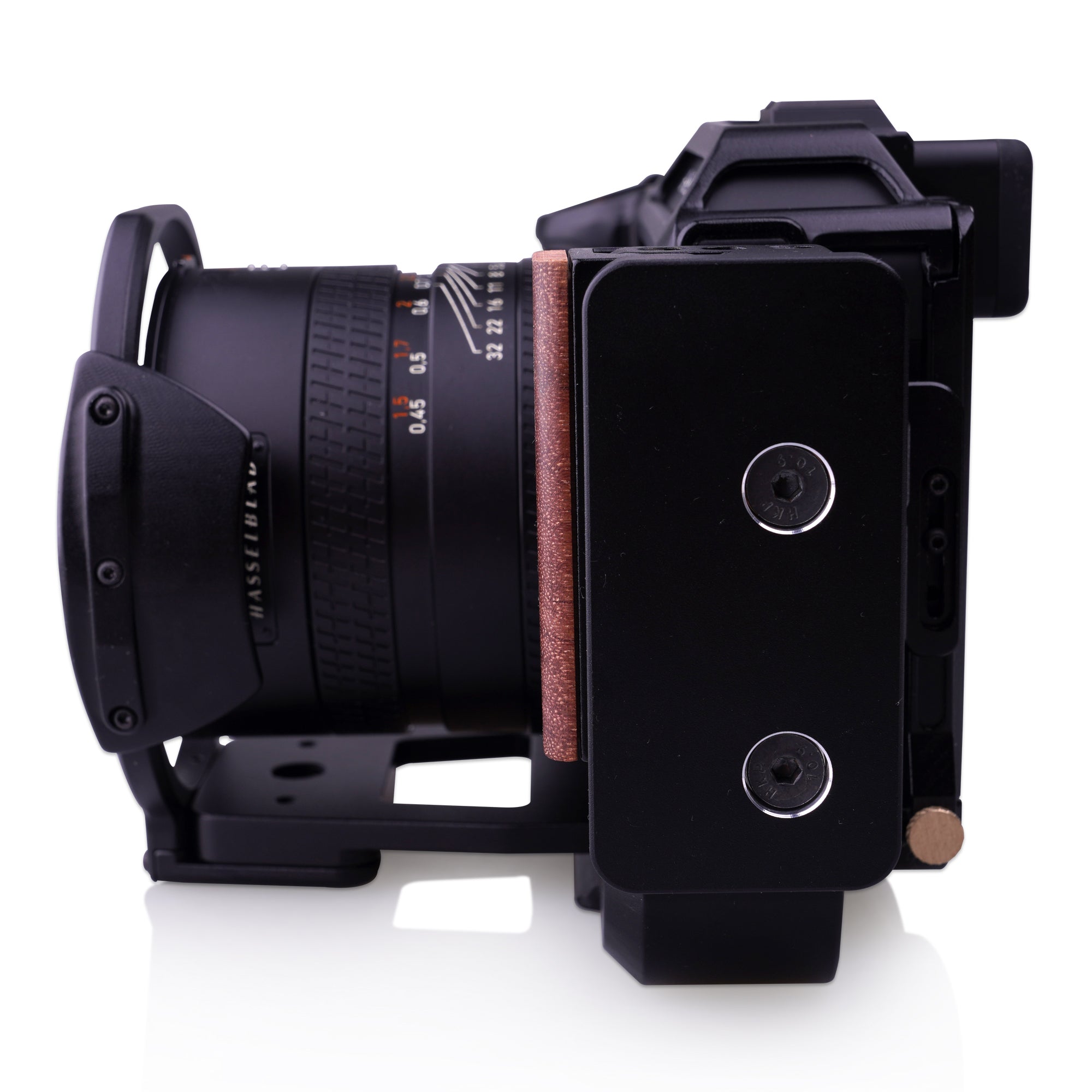 Lanhorse Modular Cage and Portrait Quick-lease for Hasselblad X2D 100C, Lens Protector Frame Options.