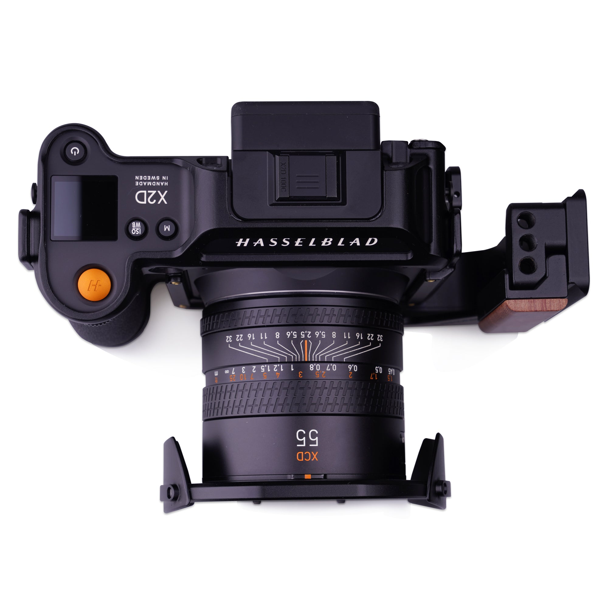 Lanhorse Modular Cage and Portrait Quick-lease for Hasselblad X2D 100C, Lens Protector Frame Options.