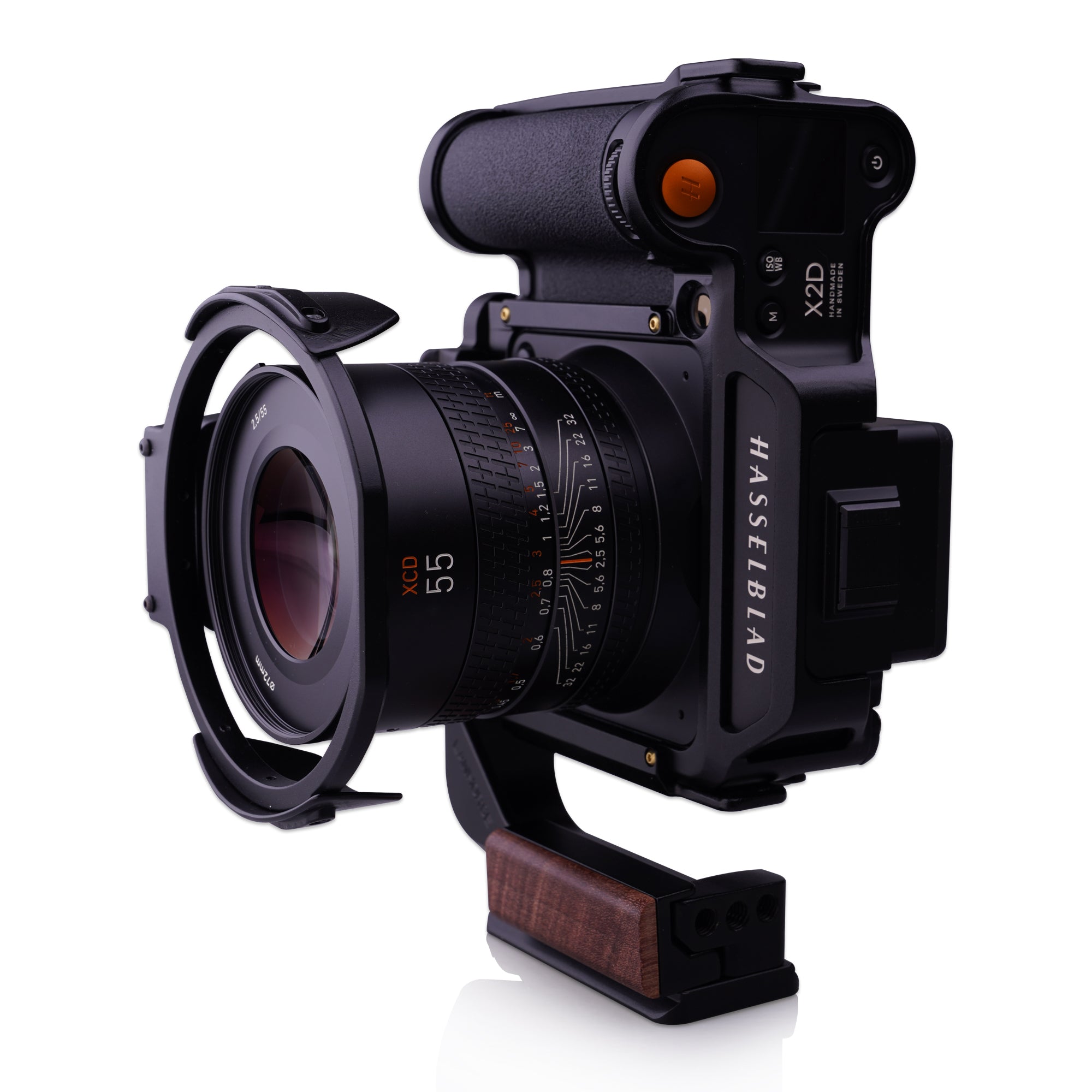Lanhorse Modular Cage and Portrait Quick-lease for Hasselblad X2D 100C, Lens Protector Frame Options.