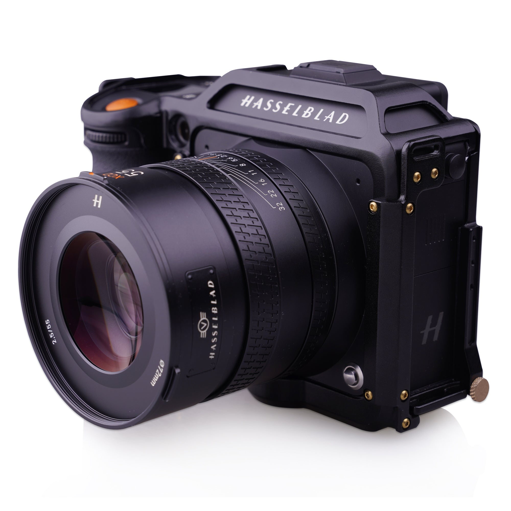 Lanhorse Modular Cage and Handgrip for Hasselblad X2D 100C, Lens Protector Frame Options.
