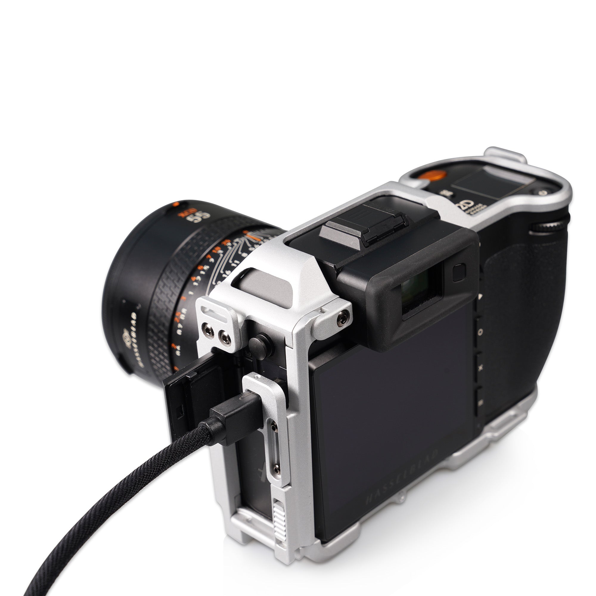Lanhorse Hasselblad X2D 100C Camera Cage, lightweight design, Silver version
