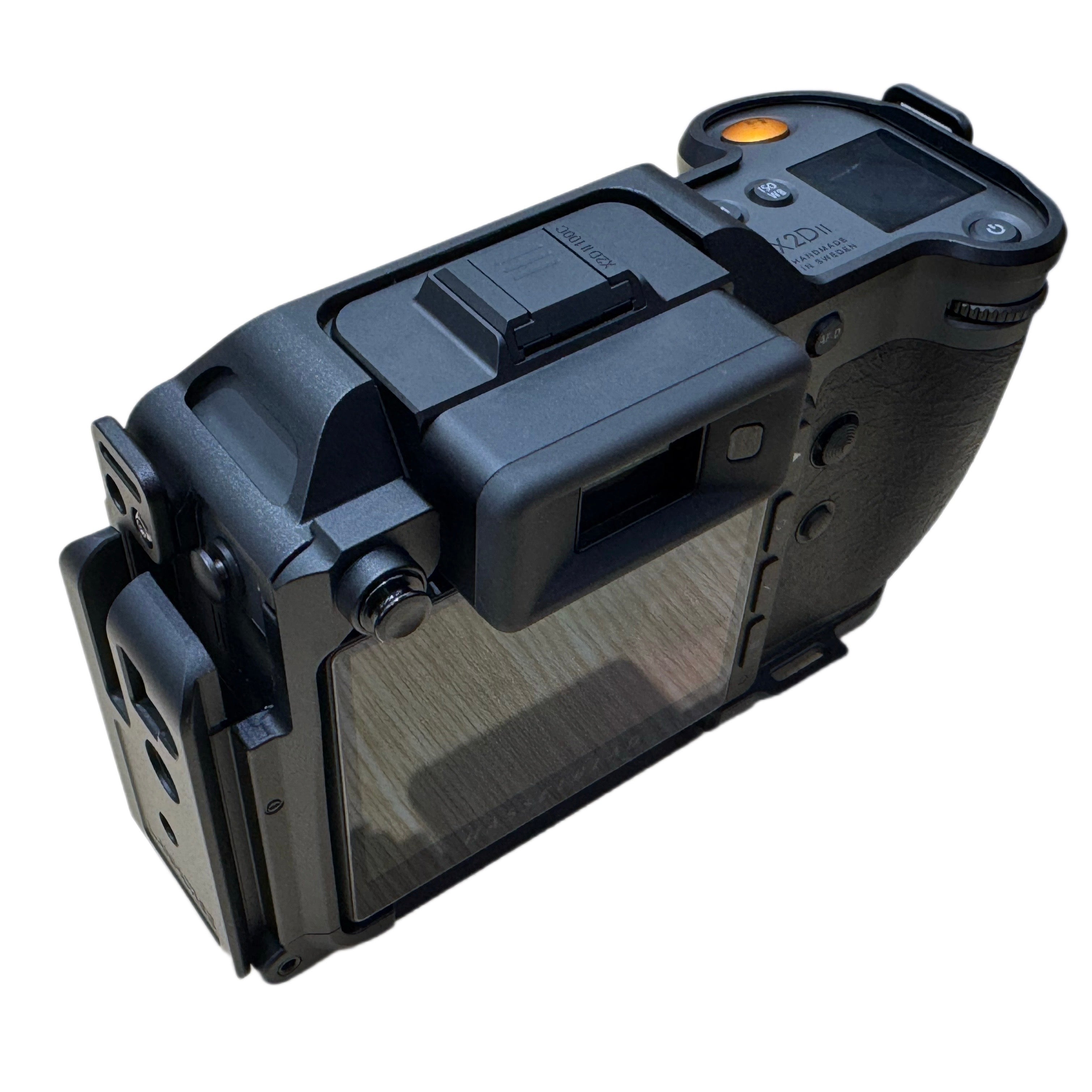 Lanhorse Hasselblad X2DII Camera Cage, Integrated Landscape and Portrait Quick-Release Plate. 2nd Generation- Integrated Style