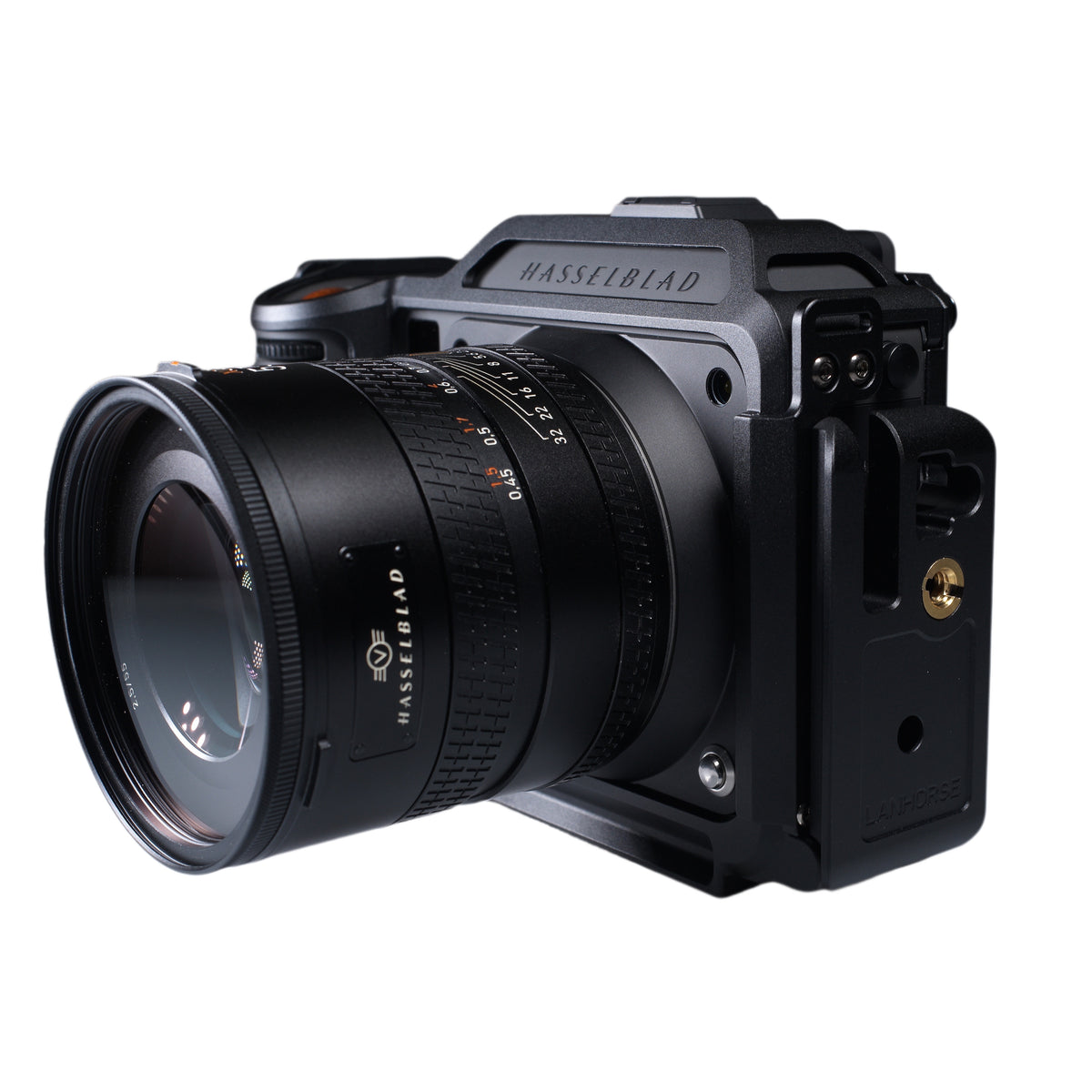 Lanhorse Hasselblad X2DII Camera Cage, Integrated Landscape and Portra