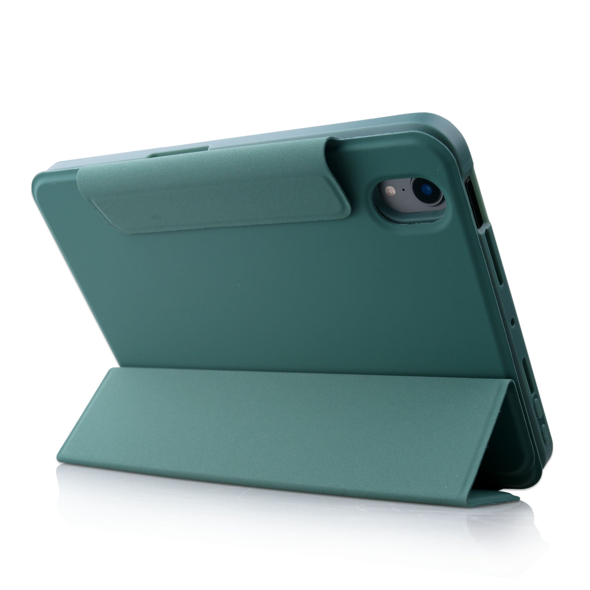 Lanhorse New iPad mini 6 case 8.3inch 2021 release, landscape and portrait viewing standing case.