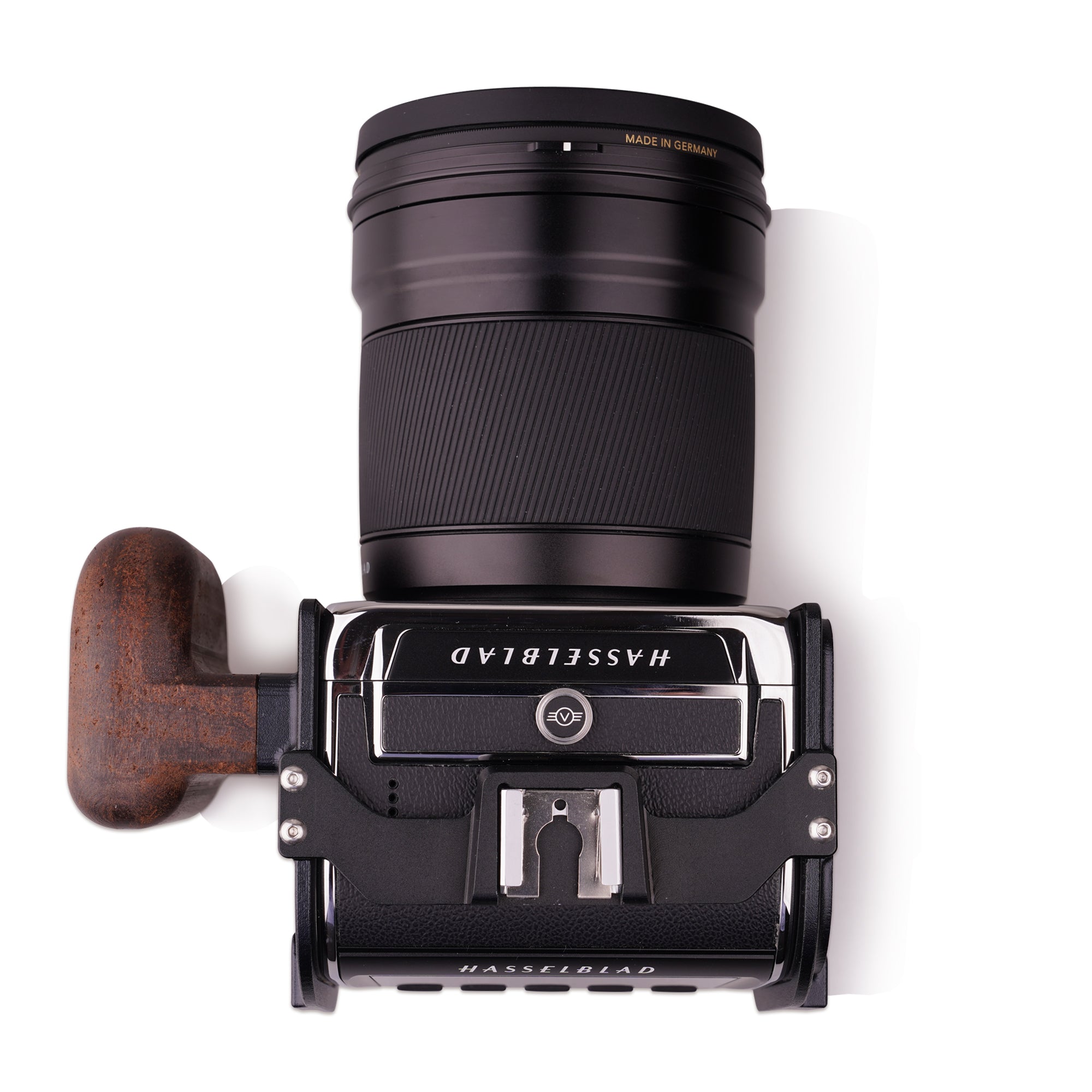 Lanhorse Camera Cage Compatible for Hasselblad 907x and Control Grip, Optional Rosewood Hand Grip. 2nd Generation.