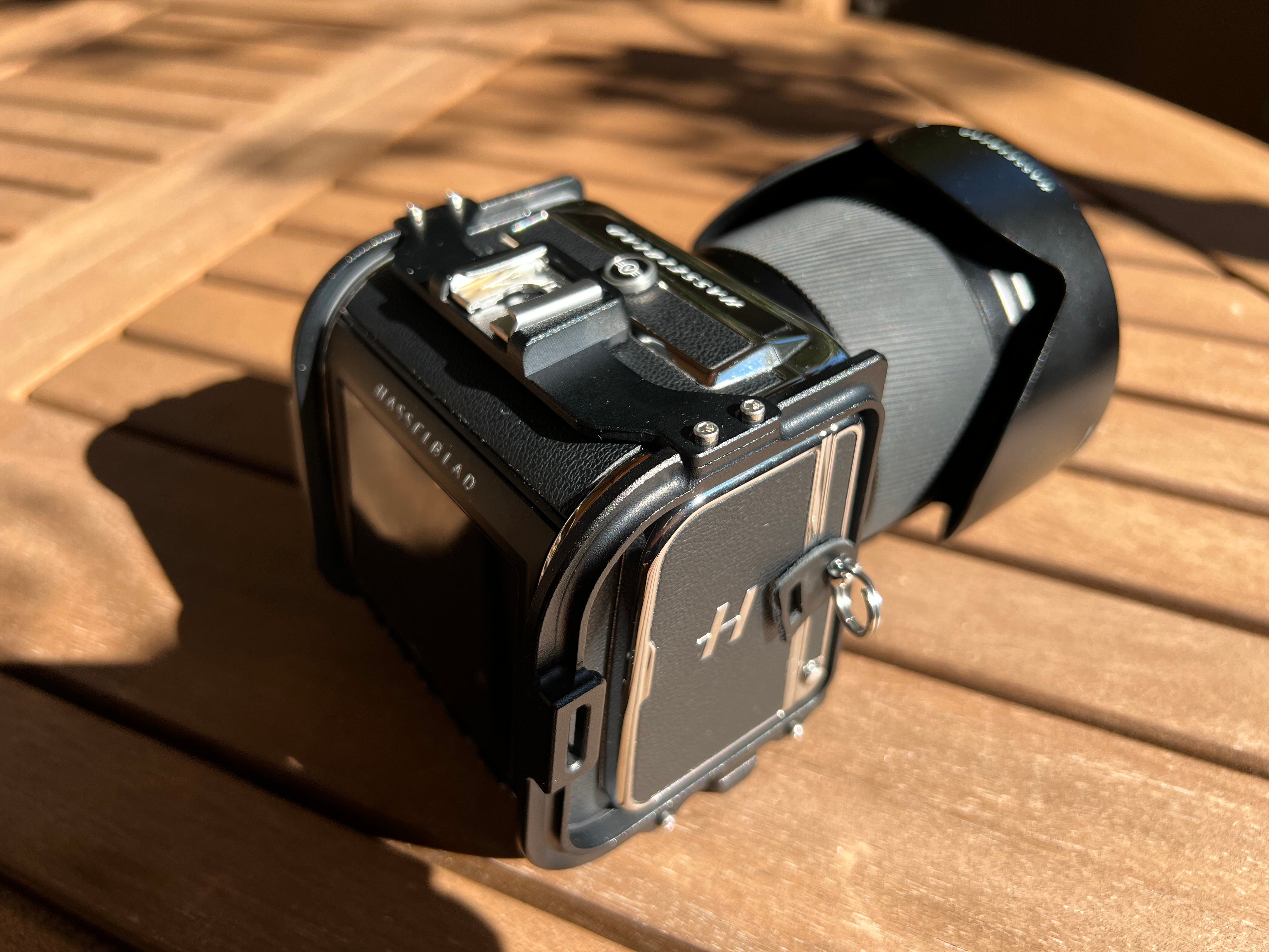Lanhorse Camera Cage for Hasselblad 907x without Rosewood handle. 1st Generation.